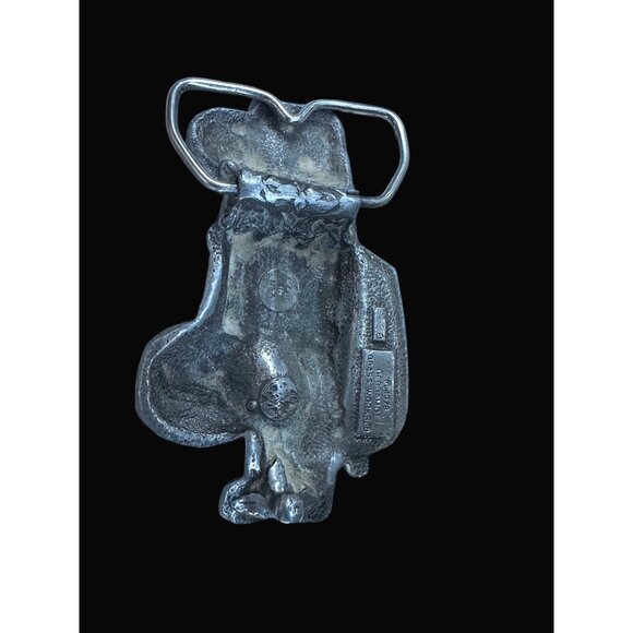 Bergamot Brass Works Pickup Truck Belt Buckle Vintage 1978 - Picture 3 of 7